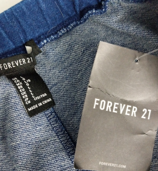 F21 Embroidered Ruffled Soft High Waist Shorts NWT Sz L - Picture 11 of 11